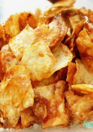 Foto resep Kering Kentang (Kentang Mustofa) Kriuk Pedas Manis