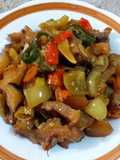 Tumis kikil kepala sapi