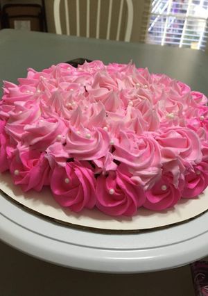 A picture of Wheat Flour Cake with honey.