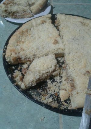 Una foto de Tarta de dulce de leche y coco