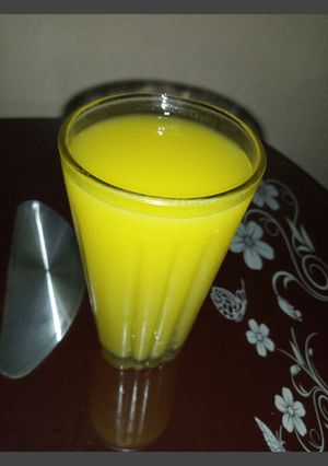 A picture of Mango juice.