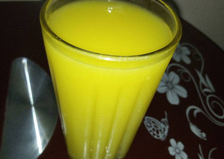 Simple Way to Prepare Any-night-of-the-week Mango juice