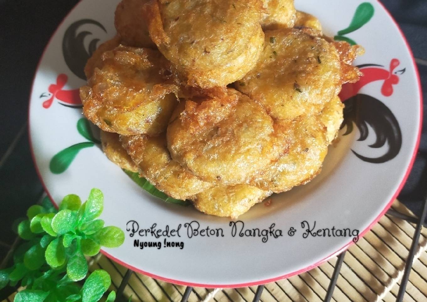 Perkedel Beton Nangka & Kentang no ambyar