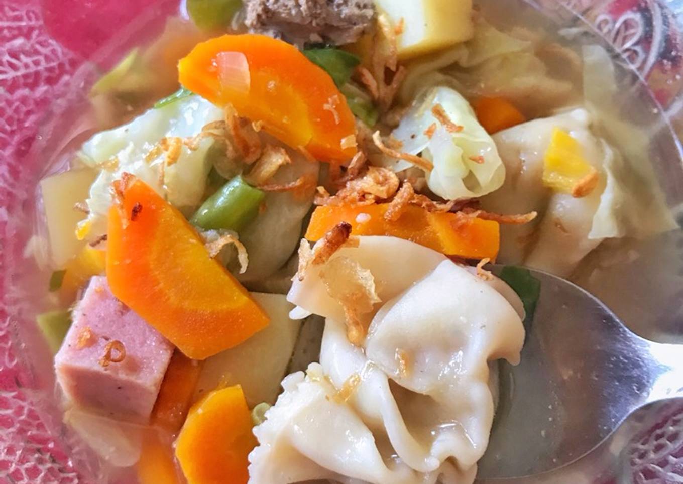 Sop ayam baso