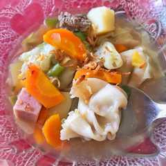 รูปของ Sop ayam baso
