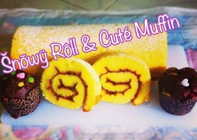 Cute brownies Muffin
