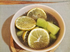 Foto resep 713. Es Lemon Melon