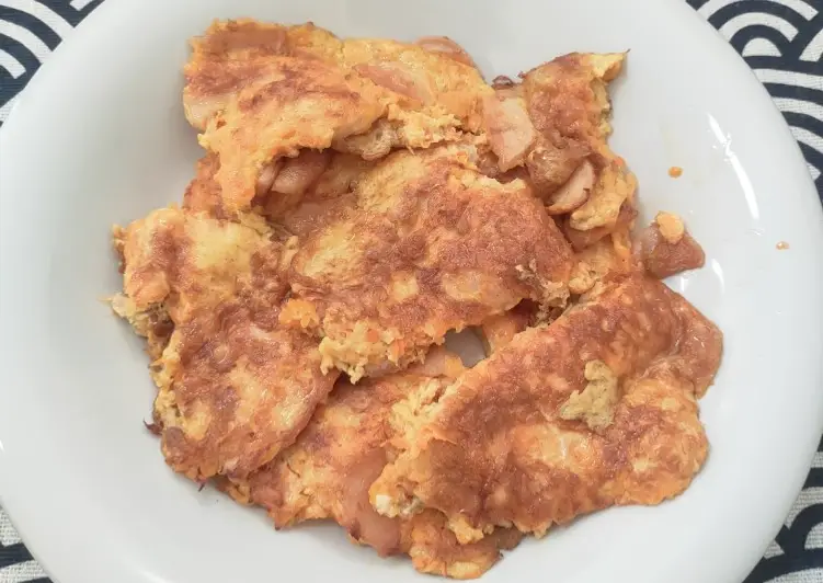 Resep Terbaru Omelet Wortel Sosis Yummy Mantul