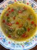Minestra di miglio con cannellini
