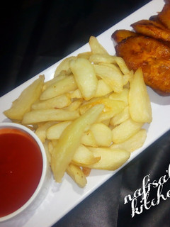 Potato chip nd fry plantain ainihin hoton girkin