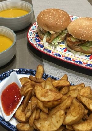 صورة لوصفة برغر لحمة 🍔