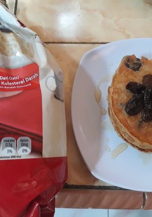 Foto resep Pancake quaker kismis madu