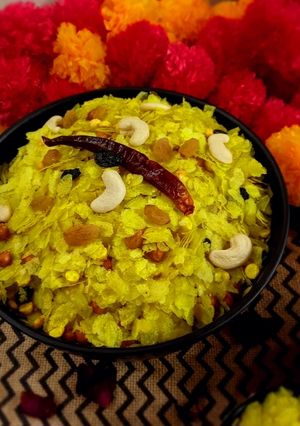A picture of Nylon poha dry chevda.