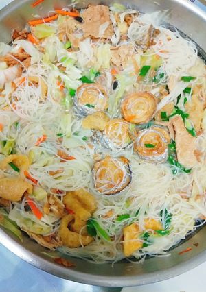 白帶魚卷米粉湯 的食譜成品照片