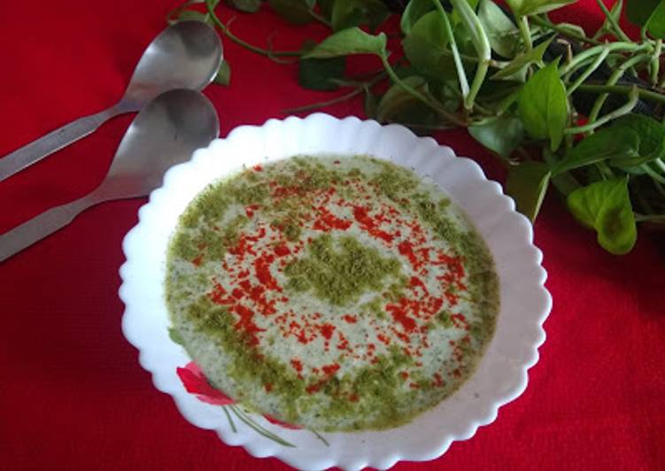 Morianga powder raita