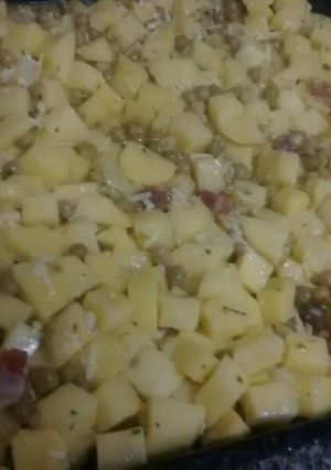 Una foto de Tortilla de papas al horno