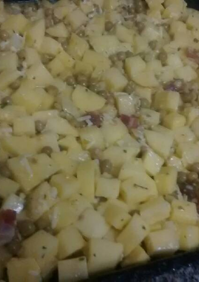 Una foto de Tortilla de papas al horno