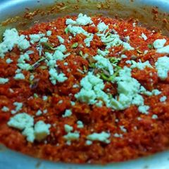 A picture of Gajar ka Halwa.