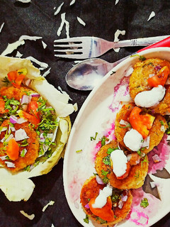 स्वीट पोटैटो कटलेट (Sweet potato cutlet recipe in Hindi) रेसिपी मुख्य फोटो