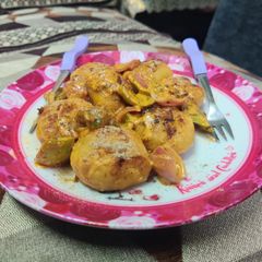 A picture of Tandoori momos.