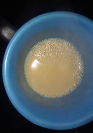A picture of Jaggery tea.