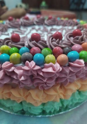 Foto resep Kue Ulang Tahun Pemula Coklat