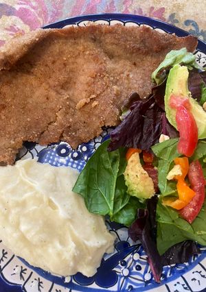Una foto de Milanesa de Res