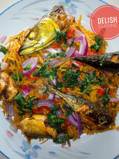 A picture of Abacha (African salad).