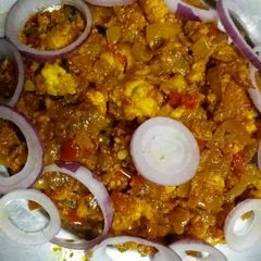 A picture of Paneer Bhurji.