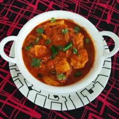 A picture of Lahori Murgh Curry.