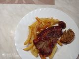 Borjúcomb egyben sütve