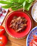 Thịt Ba Chỉ Xào Mắm Ruốc Huế