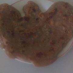 A picture of Chocolate butterfly pancake.