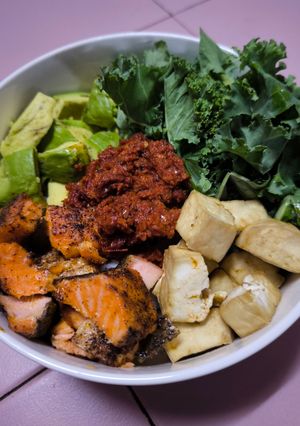 Gambar Trout Rice Bowl