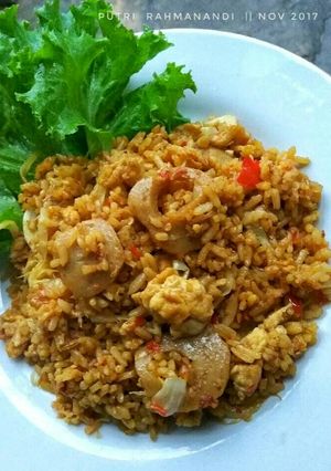 Foto resep Nasi Goreng Bakso extra HOT