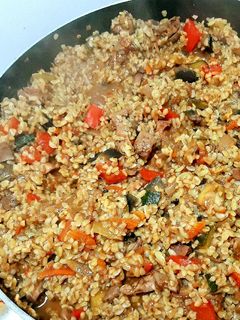 Bulgur gazdagon recept fotója