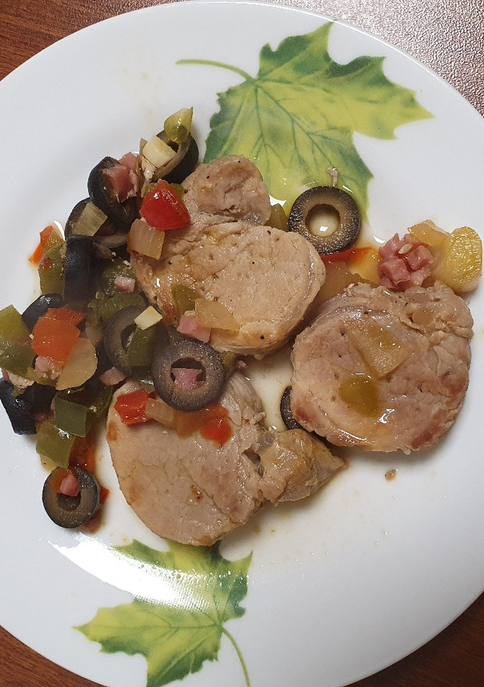 Una foto de Solomillo de cerdo a la andaluza
