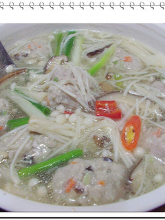 香菇肉羹湯 的食譜成品照片