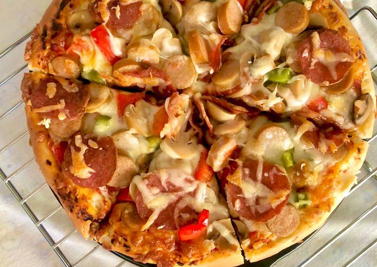 Bagaimana Menyiapkan Pizza ❤️ Anti Gagal