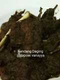 Rendang daging hitam ala dapoer vanayya