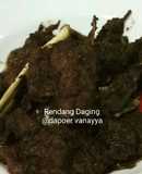 Rendang daging hitam ala dapoer vanayya