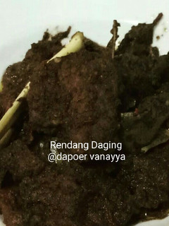Foto resep Rendang daging hitam ala dapoer vanayya