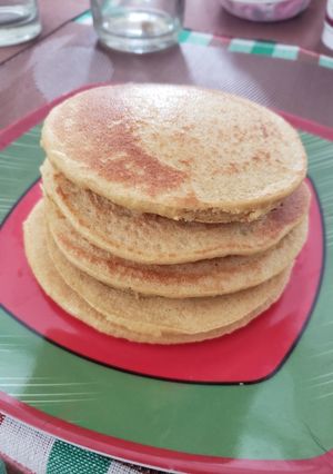 Una foto de Panquecas de quinoa