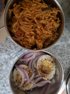A picture of Tomato Rice.