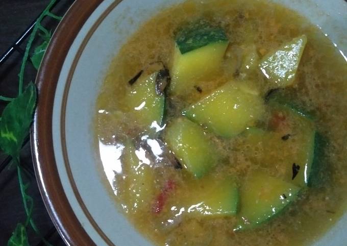 Yuk intip, Resep membuat Sayur kuah labu hidangan Idul Fitri  nikmat