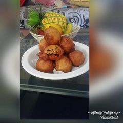 A picture of Banana puff puff by s@lma ful@rny...