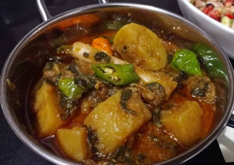 Methi Aloo goasht
