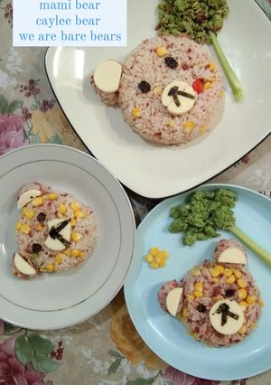 Foto resep Nasi goreng Merah Kuning Hijau... 😁