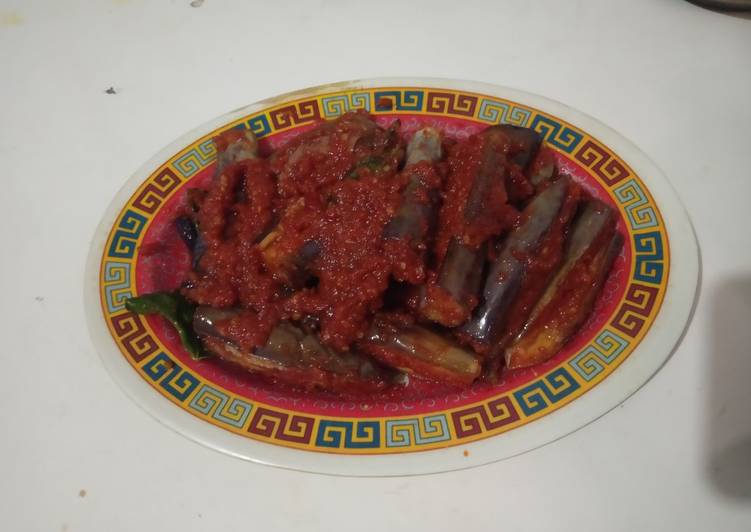 Balado Terong Ungu