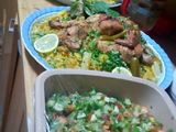 ارز الكاري مع الدجاج